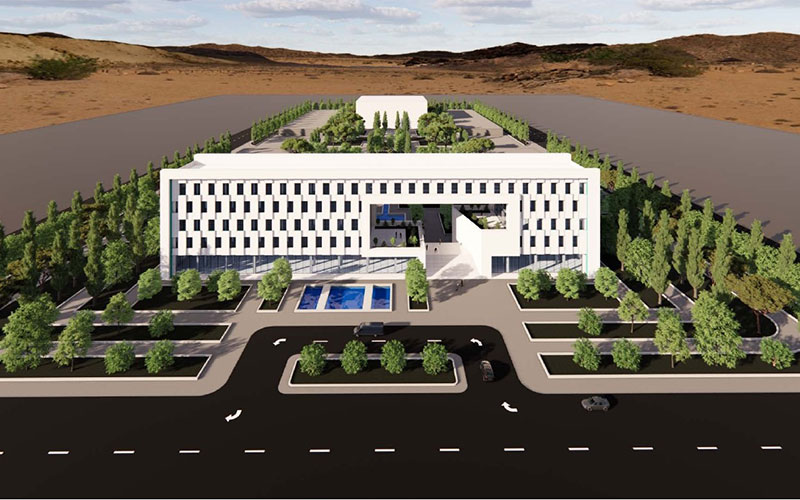 توسعه گردشگری، ساخت هتل ۴ ستاره در شهرک سلامت خاتم قم را آغاز کرد