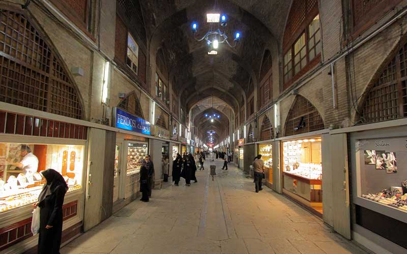 در دل بازار اصفهان