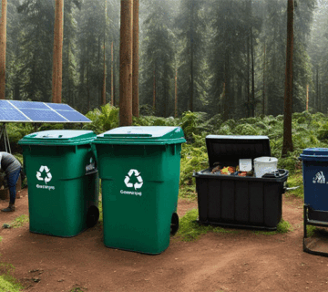 مدیریت پسماند در مناطق گردشگری