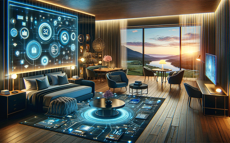 آشنایی با اجزای اصلی یک هتل هوشمند