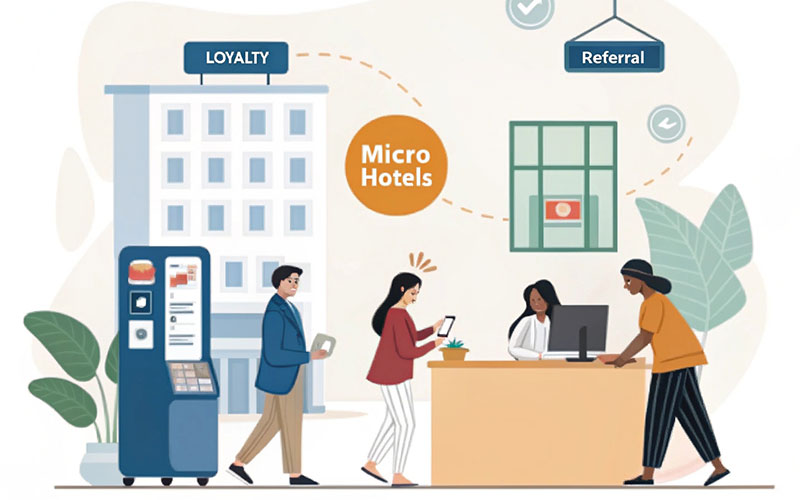 طراحی و اجرای برنامه‌های وفاداری و ارجاع